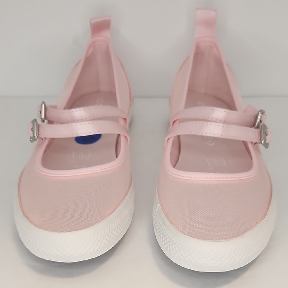 Converse Pink Women's Flats with Buckle Straps - Picture 2 of 10